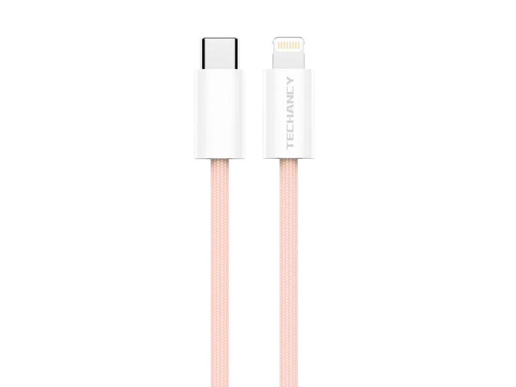 Techancy PD-iPXS/11-14 25 W data cable, TB1764, 1 m, pink
