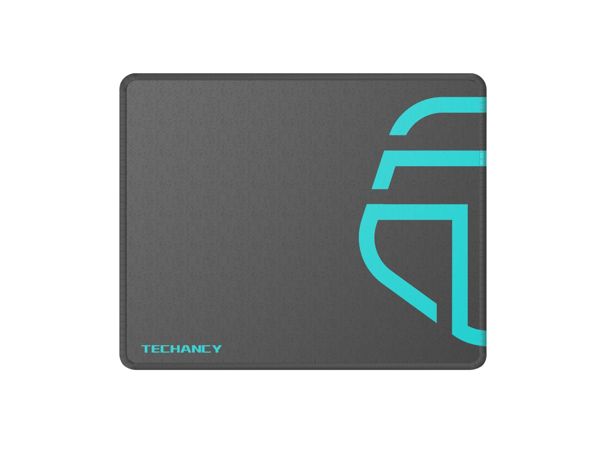 Techancy 21*26 cm mouse pad, TW2774, non-slip rubber, suitable for PC gaming, black