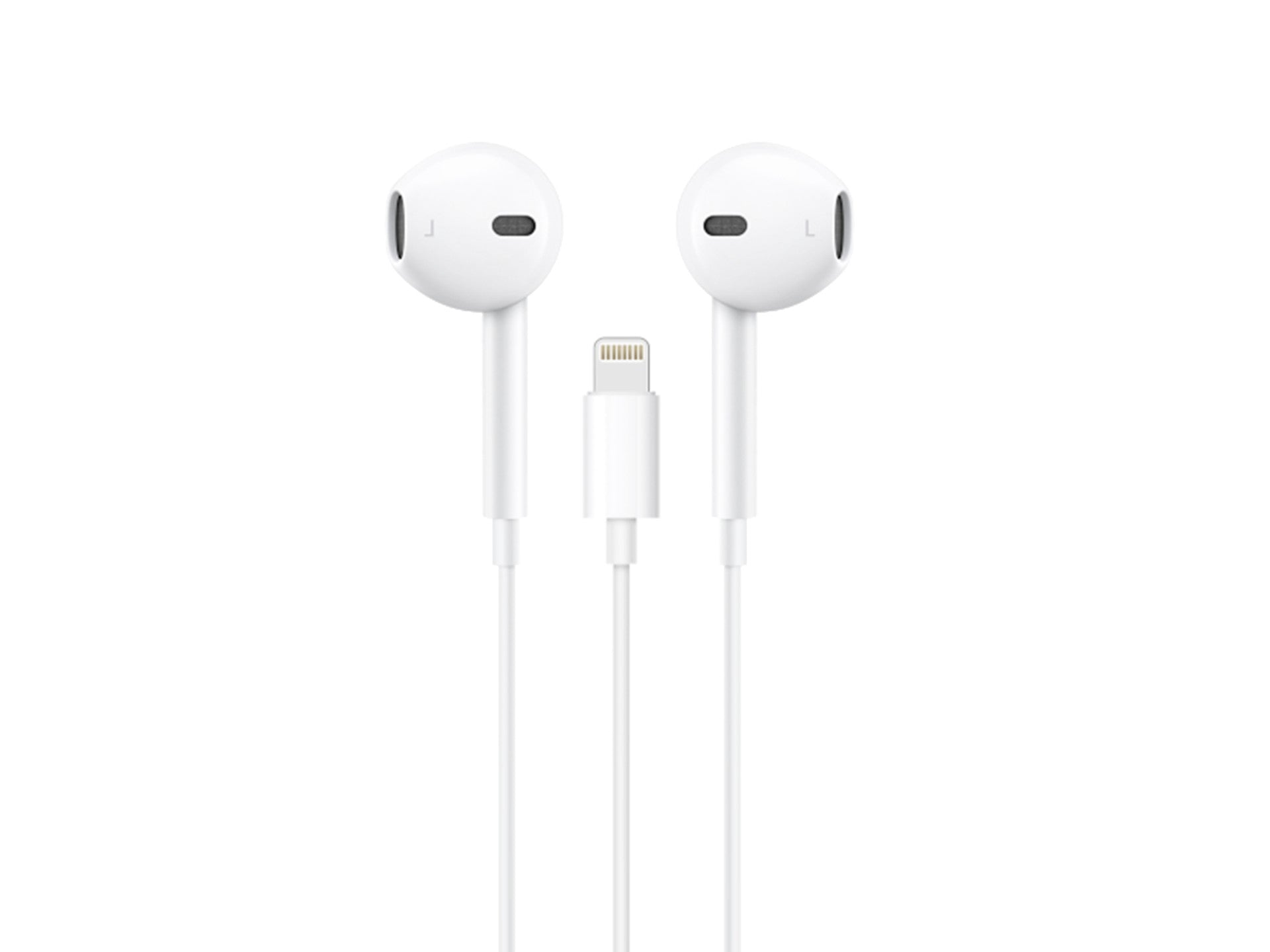Techancy Wired Earphones TD8084, Plug And Play, Compatible With Ip8/X/11-14, 1.2 Meters, Stereo, Voice Calls