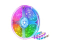Techancy Led Strip 5m KR1501, 5v/Usb Power Supply With Wireless Control, RGB Multicolor Effect, Ip65 Waterproof